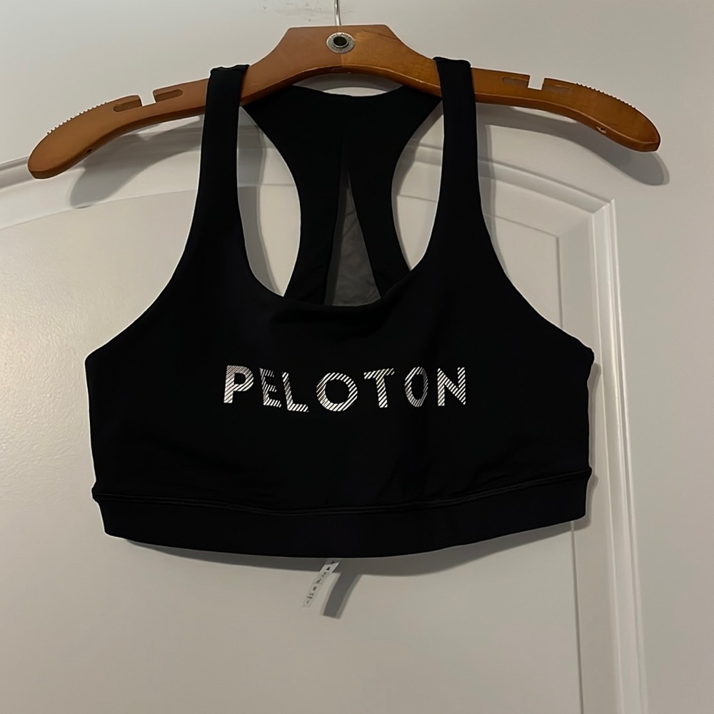 Lululemon Peloton bra. Size 10. Black. NWOT